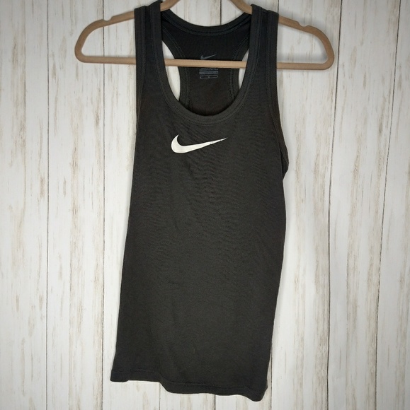 Nike Tops - Nike racer back tank black medium